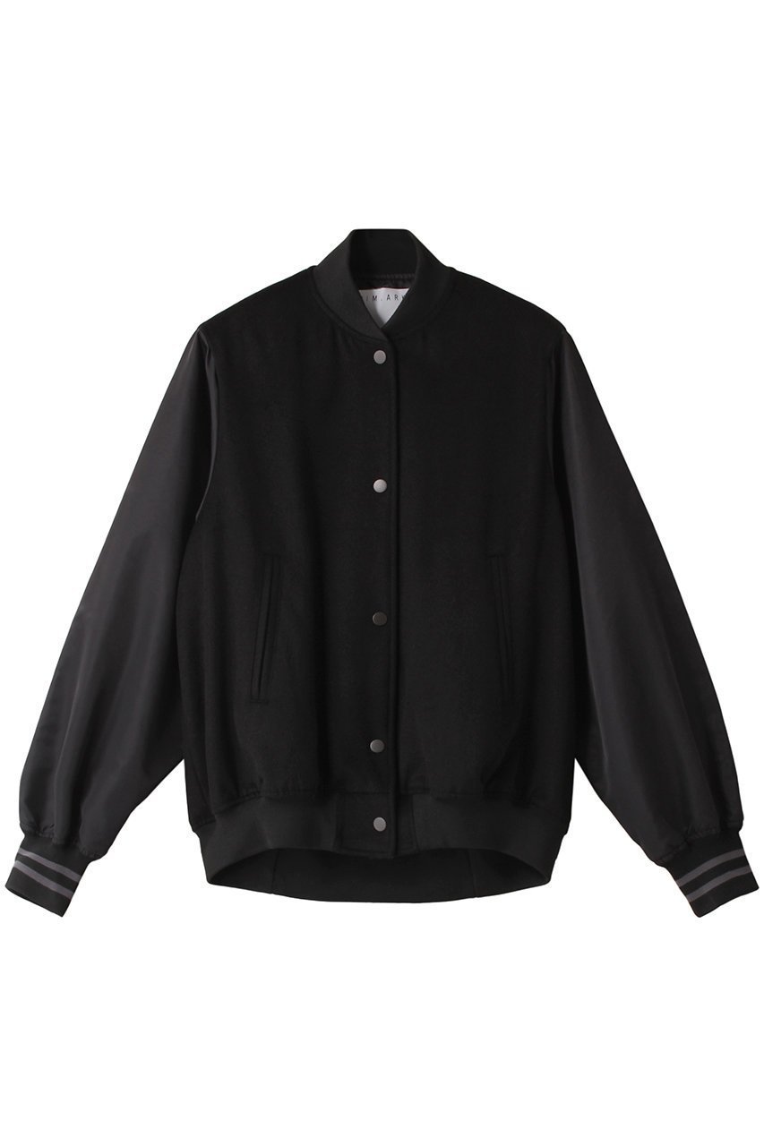 【リムアーク/RIM.ARK】のStadium jacket/ジャケット インテリア・キッズ・メンズ・レディースファッション・服の通販 founy(ファニー) 　ファッション　Fashion　レディースファッション　Fashion for Women　アウター　Coat / Outerwear Collection　レディースジャケット・軽アウター　Jackets　ジャケット　Jacket, Outerwear　スリーブ　Sleeve, Long Sleeve / Short Sleeve　秋　Autumn　ブラック|ID: prp329100004084868 ipo3291000000036013515