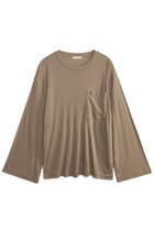 【バイ マレーネ ビルガー/BY MALENE BIRGER】のFAYEH LS ラウンドネックTシャツ シイタケ|ID:prp329100004084870