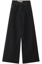 【ヤヌーク/YANUK】のワイドフレア 人気、トレンドファッション・服の通販 founy(ファニー) ファッション Fashion レディースファッション Fashion for Women パンツ Pants & Trousers デニムパンツ・ジーンズ・美脚デニム Denim Jeans & Pants シンプル Simple, Minimal デニム Denim, Jeans Material フレア Flare, Flared ワイド Wide, Wide Fit thumbnail オールドブラック|ID: prp329100004084873 ipo3291000000036007701
