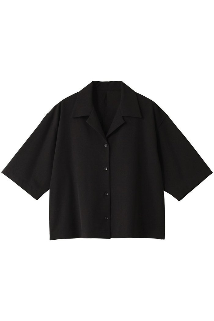 【リムアーク/RIM.ARK】のOpen collar half sleeve SH/シャツ インテリア・キッズ・メンズ・レディースファッション・服の通販 founy(ファウニー) https://founy.com/ ファッション Fashion レディースファッション Fashion for Women トップス・カットソー Cut & Sew Tops シャツ・ブラウス・オフィスカジュアル Elegant Blouses & Button-Ups おすすめ Recommended / Our Picks コンパクト Compact, Small Size ショート Short, Short Length スリーブ Sleeve, Long Sleeve / Short Sleeve ツイル Twist, Twisted Detail ハーフ Half, Half-Length バランス Balance, Style Balance |ID: prp329100004084883 ipo3291000000036720156