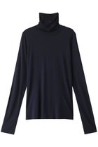 【エイトン/ATON】のMODAL SILK JERSEY タートルネック プルオーバー 人気、トレンドファッション・服の通販 founy(ファニー) ファッション Fashion レディースファッション WOMEN トップス・カットソー Tops/Tshirt シャツ/ブラウス Shirts/Blouses ロング / Tシャツ T-Shirts プルオーバー Pullover カットソー Cut and Sewn タートルネック Turtleneck インナー Inner スリーブ Sleeve タートルネック Turtleneck ベーシック Basic ロング Long thumbnail ネイビー|ID: prp329100004084903 ipo3291000000027638094