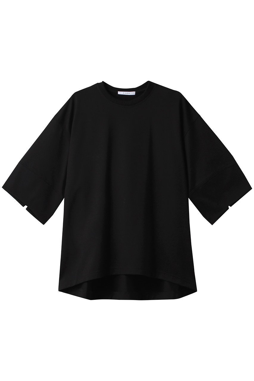 【チノ/CINOH】のREFINA リラックス Tシャツ 人気、トレンドファッション・服の通販 founy(ファニー) 　ファッション　Fashion　レディースファッション　WOMEN　トップス・カットソー　Tops/Tshirt　シャツ/ブラウス　Shirts/Blouses　ロング / Tシャツ　T-Shirts　カットソー　Cut and Sewn　シェイプ　Shape　ショート　Short　スリーブ　Sleeve　リラックス　Relax　定番　Standard　 other-1|ID: prp329100004084913 ipo3291000000027638121