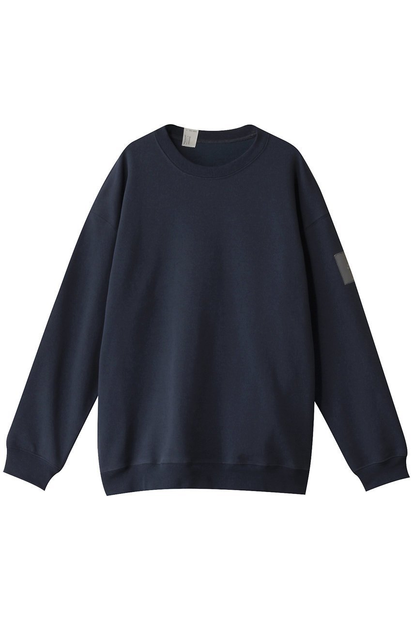 【エヌ.ハリウッド/N.HOOLYWOOD / MEN】の【MEN】【EXCHANGE SERVICE】クルーネック スウェットシャツ インテリア・キッズ・メンズ・レディースファッション・服の通販 founy(ファニー) 　ファッション　Fashion　メンズファッション　Fashion for Men　トップス・カットソー　Cut & Sew Tops　メンズシャツ　Shirts　なめらか　Smooth, Silky Texture　スリーブ　Sleeve, Long Sleeve / Short Sleeve　ボトム　Bottoms, Lower Wear　ロング　Long, Long-Length　定番　Standard, Basic Item　ネイビー|ID: prp329100004084918 ipo3291000000032882995