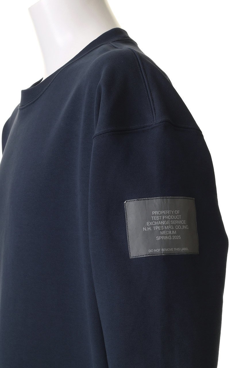 【エヌ.ハリウッド/N.HOOLYWOOD / MEN】の【MEN】【EXCHANGE SERVICE】クルーネック スウェットシャツ 人気、トレンドファッション・服の通販 founy(ファニー) 　ファッション　Fashion　メンズファッション　Fashion for Men　トップス・カットソー　Cut & Sew Tops　メンズシャツ　Shirts　なめらか　Smooth, Silky Texture　スリーブ　Sleeve, Long Sleeve / Short Sleeve　ボトム　Bottoms, Lower Wear　ロング　Long, Long-Length　定番　Standard, Basic Item　other-5|ID: prp329100004084918 ipo3291000000032883012