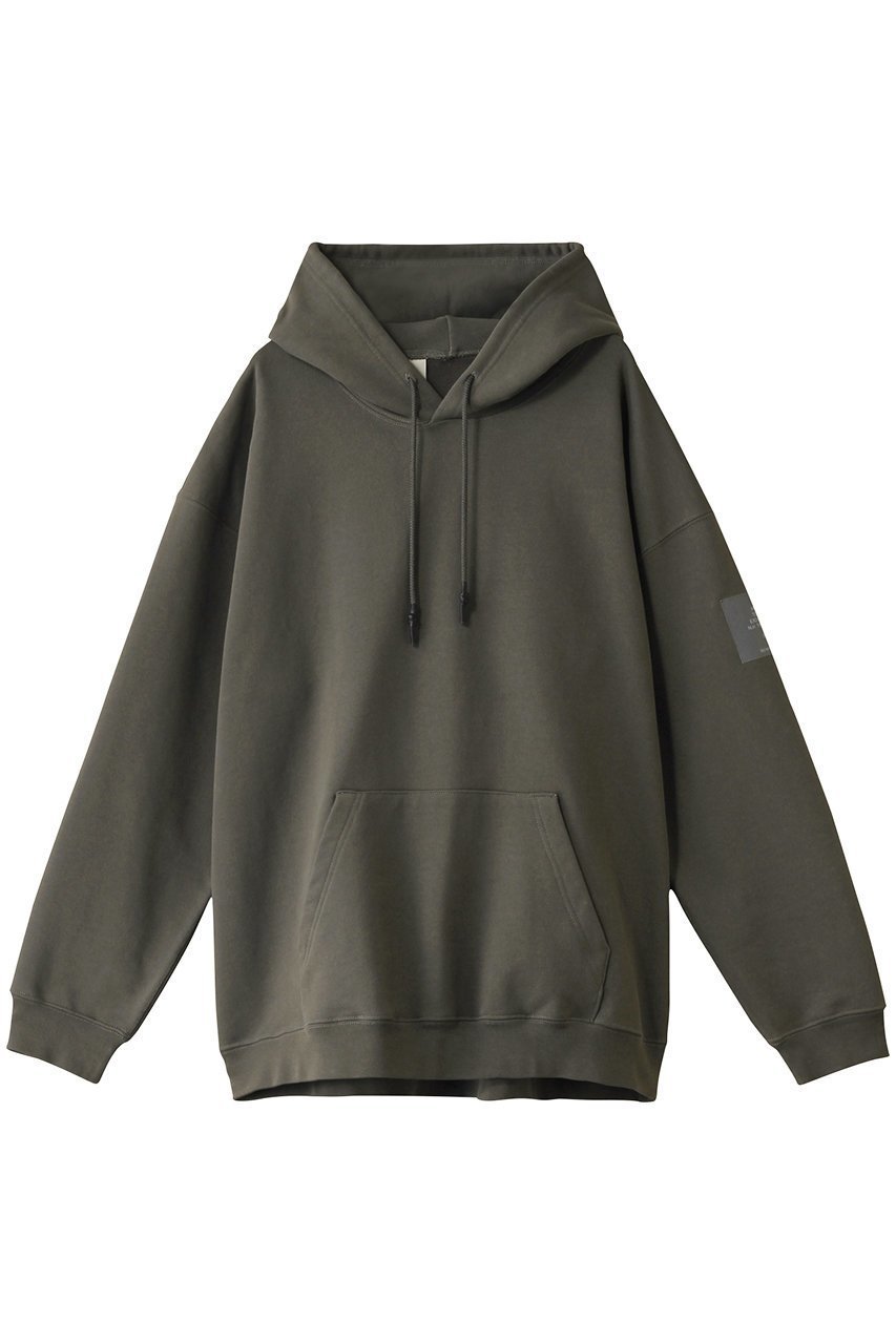 【エヌ.ハリウッド/N.HOOLYWOOD / MEN】の【MEN】【EXCHANGE SERVICE】フード スウェット シャツ インテリア・キッズ・メンズ・レディースファッション・服の通販 founy(ファニー) 　ファッション　Fashion　メンズファッション　Fashion for Men　トップス・カットソー　Cut & Sew Tops　パーカー・フーディー / カジュアルコーデ　Hoodies & Parkas　メンズシャツ　Shirts　スウェット / スエット　Sweatshirt, Sweatwear　スリーブ　Sleeve, Long Sleeve / Short Sleeve　パッチ　Patch, Appliqué　カーキ|ID: prp329100004084919 ipo3291000000032881250