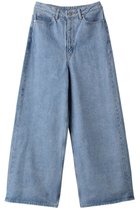 【ミディウミソリッド/MIDIUMISOLID】のhi-waist wide denim デニム blue|ID:prp329100004084924