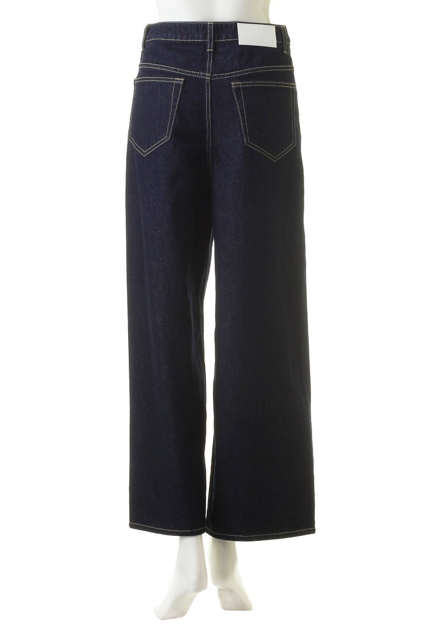 【ミディウミソリッド/MIDIUMISOLID】のhi-waist wide denim デニム 人気、トレンドファッション・服の通販 founy(ファニー) 　ファッション　Fashion　レディースファッション　Fashion for Women　パンツ　Pants & Trousers　デニムパンツ・ジーンズ・美脚デニム　Denim Jeans & Pants　ダメージ　Distressed, Destroyed　デニム　Denim, Jeans Material　エレガント 上品　Elegant　other-4|ID: prp329100004084924 ipo3291000000032830820