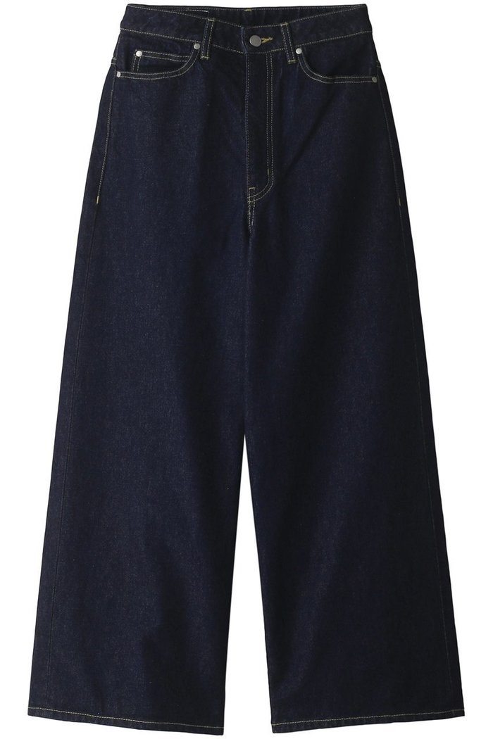 【ミディウミソリッド/MIDIUMISOLID】のhi-waist wide denim デニム インテリア・キッズ・メンズ・レディースファッション・服の通販 founy(ファニー) https://founy.com/ ファッション Fashion レディースファッション Fashion for Women パンツ Pants & Trousers デニムパンツ・ジーンズ・美脚デニム Denim Jeans & Pants ダメージ Distressed, Destroyed デニム Denim, Jeans Material エレガント 上品 Elegant |ID: prp329100004084924 ipo3291000000036124137