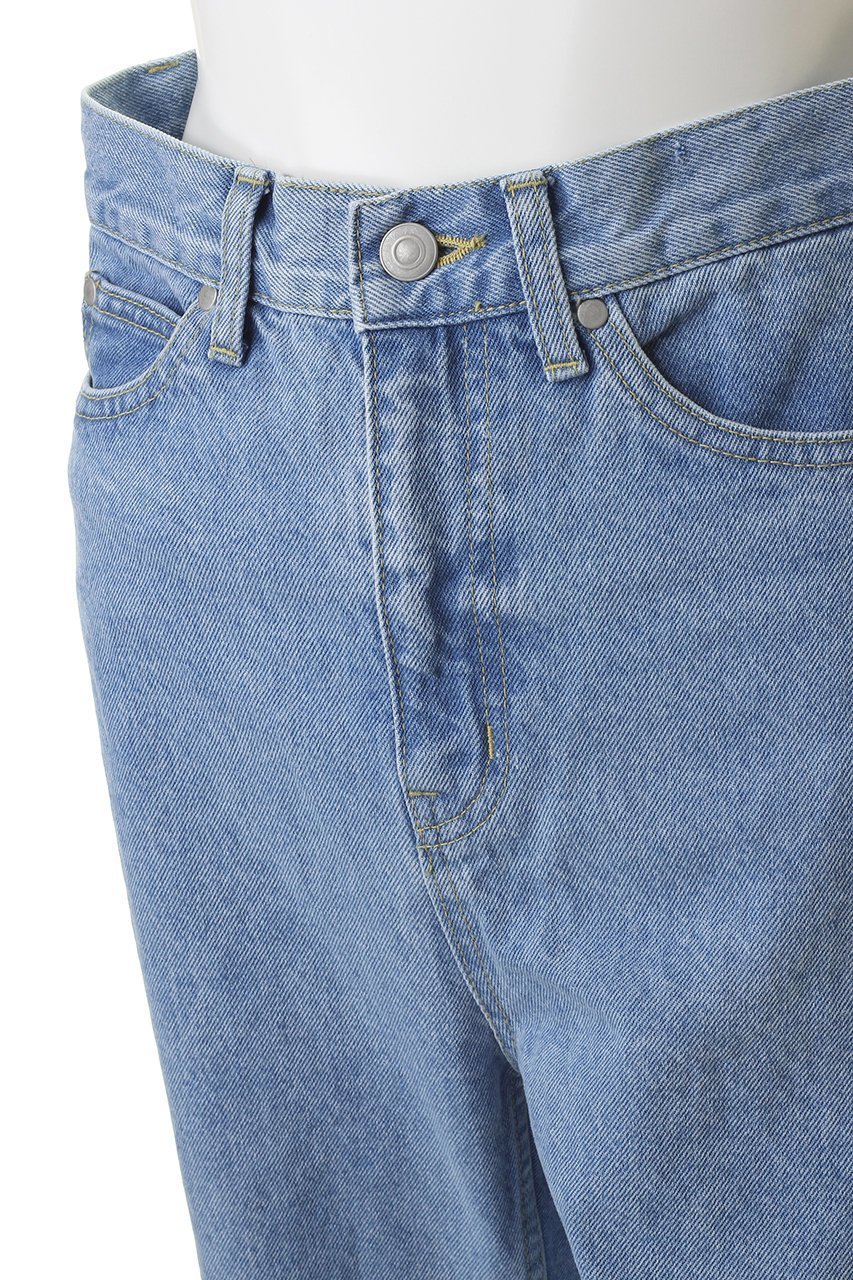 【ミディウミソリッド/MIDIUMISOLID】のhi-waist straight denim デニム 人気、トレンドファッション・服の通販 founy(ファニー) 　ファッション　Fashion　レディースファッション　Fashion for Women　パンツ　Pants & Trousers　デニムパンツ・ジーンズ・美脚デニム　Denim Jeans & Pants　デニム　Denim, Jeans Material　夏　Summer　春　Spring　S/S・春夏　SS, Spring/Summer, Warm Season　other-5|ID: prp329100004084925 ipo3291000000034970665