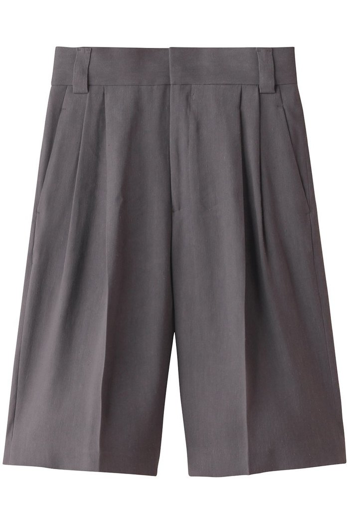 【カオス/Chaos】のナロ-ツータックショートパンツ インテリア・キッズ・メンズ・レディースファッション・服の通販 founy(ファニー) https://founy.com/ ファッション Fashion レディースファッション WOMEN パンツ Pants ハーフ / ショートパンツ Short Pants ショート Short シルク Silk ドレープ Drape フロント Front リネン Linen |ID: prp329100004084934 ipo3291000000030865470