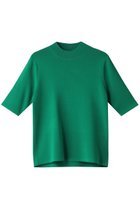 【アルアバイル/allureville】の総針モックNC5分袖PO A 人気、トレンドファッション・服の通販 founy(ファニー) ファッション Fashion レディースファッション Fashion for Women トップス・カットソー Cut & Sew Tops ニット Knit Tops & Sweaters カジュアルプルオーバー・ニットトップス Pullovers & Knit Tops / Casual Pullovers おすすめ Recommended / Our Picks インナー Innerwear コンパクト Compact, Small Size シンプル Simple, Minimal エレガント 上品 Elegant 半袖 Short Sleeve, Half Sleeve thumbnail グリーン|ID: prp329100004084970 ipo3291000000032939086