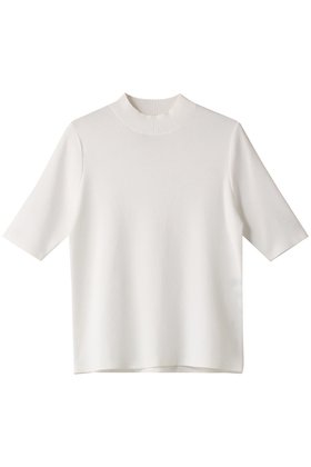 【アルアバイル/allureville】 総針モックNC5分袖PO A人気、トレンドファッション・服の通販 founy(ファニー) ファッション Fashion レディースファッション Fashion for Women トップス・カットソー Cut & Sew Tops ニット Knit Tops & Sweaters カジュアルプルオーバー・ニットトップス Pullovers & Knit Tops / Casual Pullovers おすすめ Recommended / Our Picks インナー Innerwear コンパクト Compact, Small Size シンプル Simple, Minimal エレガント 上品 Elegant 半袖 Short Sleeve, Half Sleeve |ID:prp329100004084970