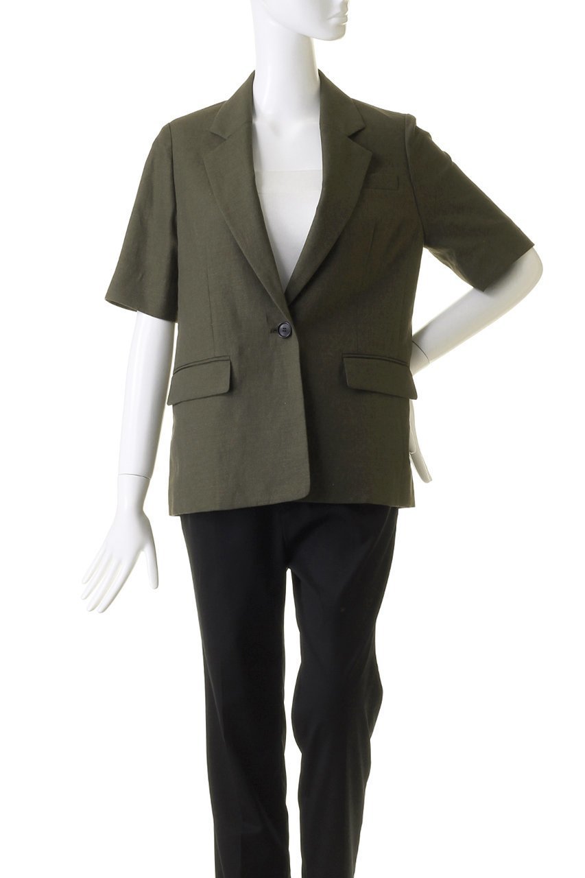 【アルアバイル/allureville】のリネンコンシャークスキンハースSJK A 人気、トレンドファッション・服の通販 founy(ファニー) ファッション Fashion レディースファッション Fashion for Women アウター Coat / Outerwear Collection レディースジャケット・軽アウター Jackets シンプル Simple, Minimal ジャケット Jacket, Outerwear スリーブ Sleeve, Long Sleeve / Short Sleeve ハーフ Half, Half-Length リネン Linen, Linen Fabric 再入荷 Restock / Back in Stock 半袖 Short Sleeve, Half Sleeve 夏 Summer other-2|ID: prp329100004084972 ipo3291000000035052982