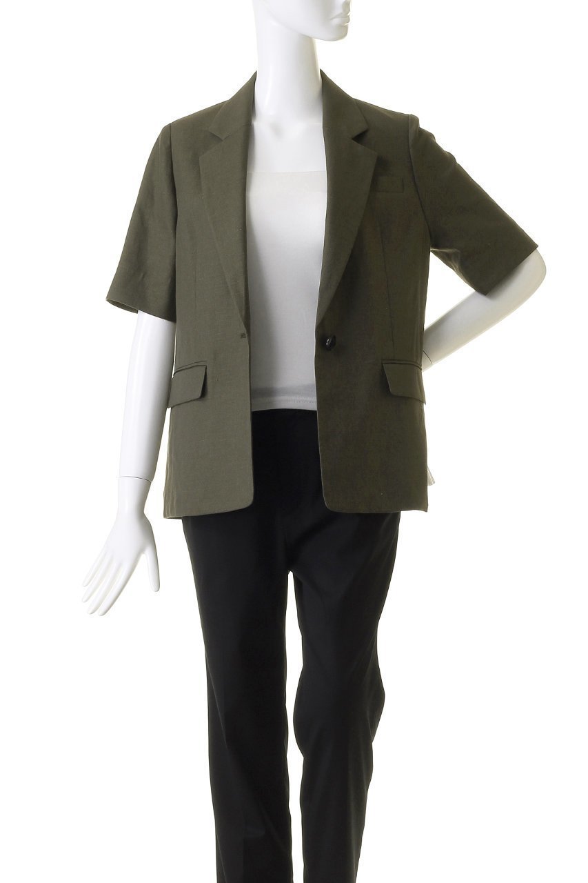 【アルアバイル/allureville】のリネンコンシャークスキンハースSJK A 人気、トレンドファッション・服の通販 founy(ファニー) ファッション Fashion レディースファッション Fashion for Women アウター Coat / Outerwear Collection レディースジャケット・軽アウター Jackets シンプル Simple, Minimal ジャケット Jacket, Outerwear スリーブ Sleeve, Long Sleeve / Short Sleeve ハーフ Half, Half-Length リネン Linen, Linen Fabric 再入荷 Restock / Back in Stock 半袖 Short Sleeve, Half Sleeve 夏 Summer other-7|ID: prp329100004084972 ipo3291000000035052987