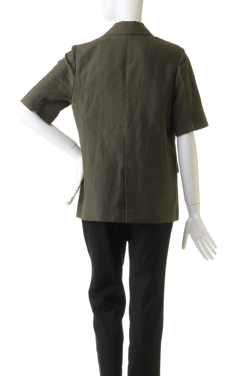 【アルアバイル/allureville】のリネンコンシャークスキンハースSJK A 人気、トレンドファッション・服の通販 founy(ファニー) 　ファッション　Fashion　レディースファッション　Fashion for Women　アウター　Coat / Outerwear Collection　レディースジャケット・軽アウター　Jackets　シンプル　Simple, Minimal　ジャケット　Jacket, Outerwear　スリーブ　Sleeve, Long Sleeve / Short Sleeve　ハーフ　Half, Half-Length　リネン　Linen, Linen Fabric　半袖　Short Sleeve, Half Sleeve　夏　Summer　other-4|ID: prp329100004084972 ipo3291000000035847042