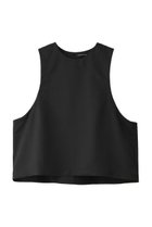 【ミズイロ インド/mizuiro ind】のcrew neck short vest ベスト black|ID: prp329100004084978 ipo3291000000027638296