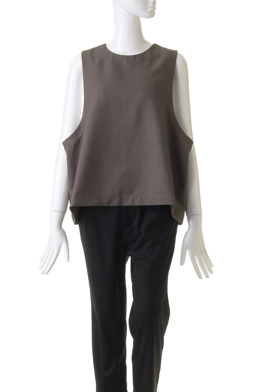 【ミズイロ インド/mizuiro ind】のcrew neck short vest ベスト 人気、トレンドファッション・服の通販 founy(ファニー) 　ファッション　Fashion　レディースファッション　Fashion for Women　トップス・カットソー　Cut & Sew Tops　ニット　Knit Tops & Sweaters　ベスト&ジレ / 重ね着スタイル　Vests & Gilets　カジュアルプルオーバー・ニットトップス　Pullovers & Knit Tops / Casual Pullovers　ベスト　Vest, Waistcoat　エレガント 上品　Elegant　other-2|ID: prp329100004084978 ipo3291000000035656140