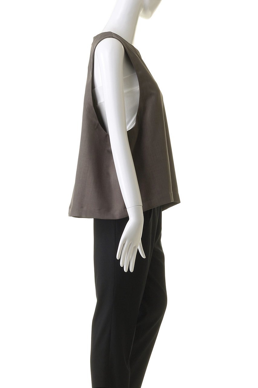 【ミズイロ インド/mizuiro ind】のcrew neck short vest ベスト 人気、トレンドファッション・服の通販 founy(ファニー) 　ファッション　Fashion　レディースファッション　Fashion for Women　トップス・カットソー　Cut & Sew Tops　ニット　Knit Tops & Sweaters　ベスト&ジレ / 重ね着スタイル　Vests & Gilets　カジュアルプルオーバー・ニットトップス　Pullovers & Knit Tops / Casual Pullovers　ベスト　Vest, Waistcoat　エレガント 上品　Elegant　other-3|ID: prp329100004084978 ipo3291000000035656142