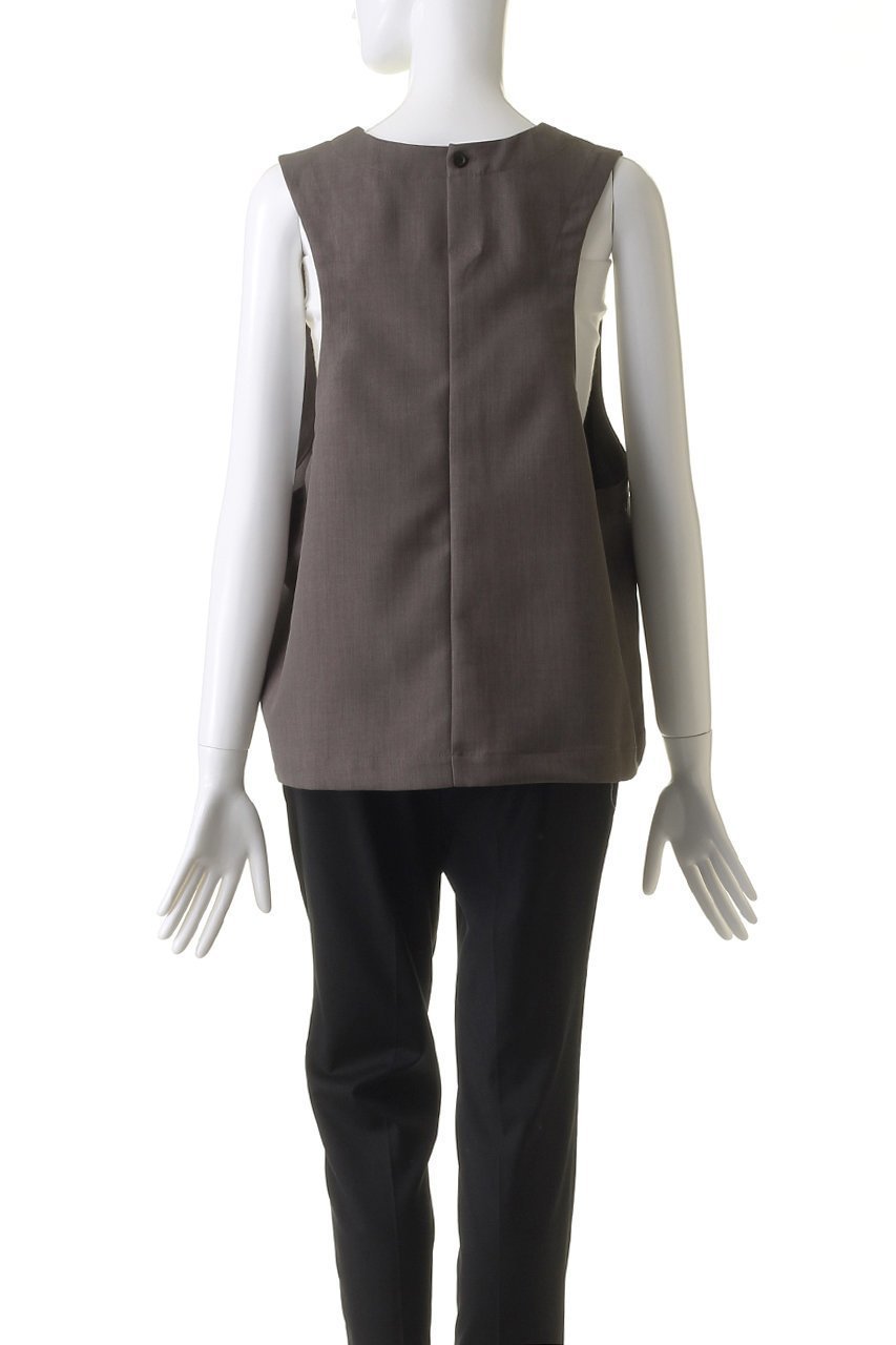 【ミズイロ インド/mizuiro ind】のcrew neck short vest ベスト 人気、トレンドファッション・服の通販 founy(ファニー) 　ファッション　Fashion　レディースファッション　Fashion for Women　トップス・カットソー　Cut & Sew Tops　ニット　Knit Tops & Sweaters　ベスト&ジレ / 重ね着スタイル　Vests & Gilets　カジュアルプルオーバー・ニットトップス　Pullovers & Knit Tops / Casual Pullovers　ベスト　Vest, Waistcoat　エレガント 上品　Elegant　other-4|ID: prp329100004084978 ipo3291000000035656145