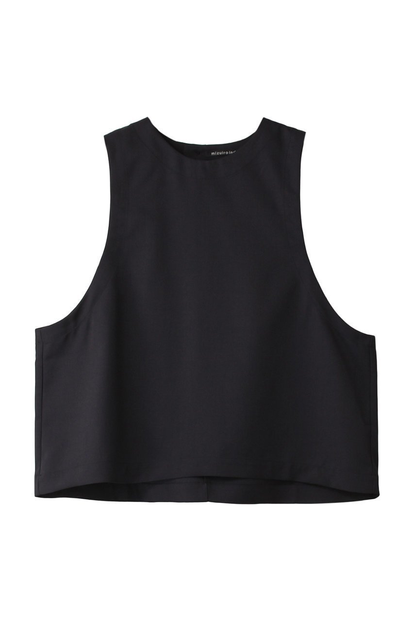 【ミズイロ インド/mizuiro ind】のcrew neck short vest ベスト インテリア・キッズ・メンズ・レディースファッション・服の通販 founy(ファウニー) 　ファッション　Fashion　レディースファッション　Fashion for Women　トップス・カットソー　Cut & Sew Tops　ニット　Knit Tops & Sweaters　ベスト&ジレ / 重ね着スタイル　Vests & Gilets　カジュアルプルオーバー・ニットトップス　Pullovers & Knit Tops / Casual Pullovers　ベスト　Vest, Waistcoat　エレガント 上品　Elegant　navy|ID: prp329100004084978 ipo3291000000036531204