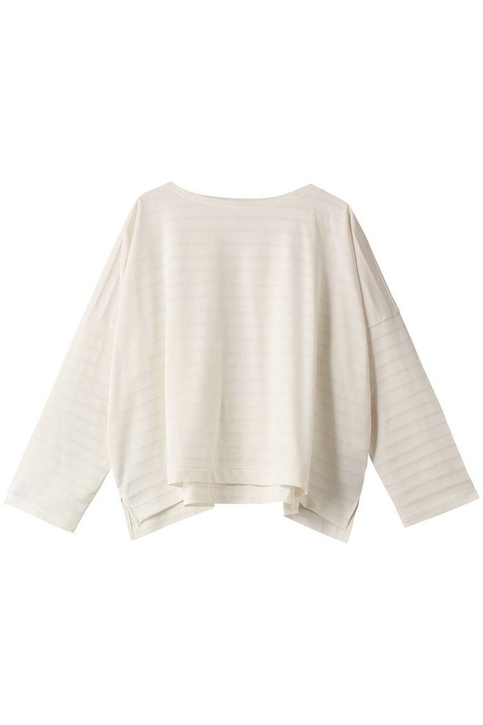 【ミズイロ インド/mizuiro ind】のburn out print wide P/O プルオーバー インテリア・キッズ・メンズ・レディースファッション・服の通販 founy(ファニー) https://founy.com/ ファッション Fashion レディースファッション Fashion for Women トップス・カットソー Cut & Sew Tops シャツ・ブラウス・オフィスカジュアル Elegant Blouses & Button-Ups カジュアルプルオーバー・ニットトップス Pullovers & Knit Tops / Casual Pullovers クロップド Cropped, Short Length シアー Sheer, See-Through スリーブ Sleeve, Long Sleeve / Short Sleeve ドット Polka Dot, Dot Pattern ボーダー Border, Stripe ロング Long, Long-Length 透かし Cut-Out, Lacework |ID: prp329100004084979 ipo3291000000036724349