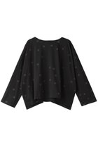 【ミズイロ インド/mizuiro ind】のburn out print wide P/O プルオーバー black(ドット)|ID: prp329100004084979 ipo3291000000036724352
