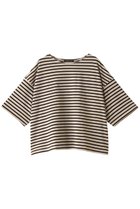 【ミズイロ インド/mizuiro ind】のboat neck P/O with bijou プルオーバー 人気、トレンドファッション・服の通販 founy(ファニー) ファッション Fashion レディースファッション WOMEN トップス・カットソー Tops/Tshirt シャツ/ブラウス Shirts/Blouses ロング / Tシャツ T-Shirts プルオーバー Pullover カットソー Cut and Sewn クリスタル Crystal ショート Short シンプル Simple ジュエリー Jewelry スリーブ Sleeve ドット Dot ビジュー Bijou 半袖 Short Sleeve thumbnail ivoryA|ID: prp329100004084980 ipo3291000000027638305