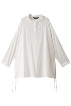 【ミズイロ インド/mizuiro ind】のgather neck shirt シャツ off white|ID: prp329100004084983 ipo3291000000027638314