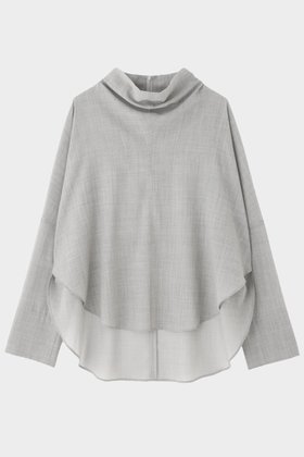 【ル フィル/LE PHIL】 シアーウールローンハイネックブラウス人気、トレンドファッション・服の通販 founy(ファニー) ファッション Fashion レディースファッション Fashion for Women トップス・カットソー Cut & Sew Tops シャツ・ブラウス・オフィスカジュアル Elegant Blouses & Button-Ups シアー Sheer, See-Through スリーブ Sleeve, Long Sleeve / Short Sleeve ハイネック High Neck, Mock Neck ロング Long, Long-Length |ID:prp329100004086412