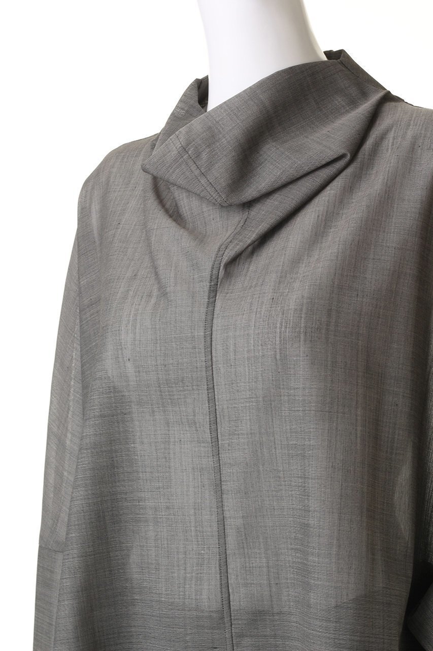 【ル フィル/LE PHIL】のシアーウールローンハイネックブラウス 人気、トレンドファッション・服の通販 founy(ファニー) 　ファッション　Fashion　レディースファッション　Fashion for Women　トップス・カットソー　Cut & Sew Tops　シャツ・ブラウス・オフィスカジュアル　Elegant Blouses & Button-Ups　シアー　Sheer, See-Through　スリーブ　Sleeve, Long Sleeve / Short Sleeve　ハイネック　High Neck, Mock Neck　ロング　Long, Long-Length　other-5|ID: prp329100004086412 ipo3291000000035364745