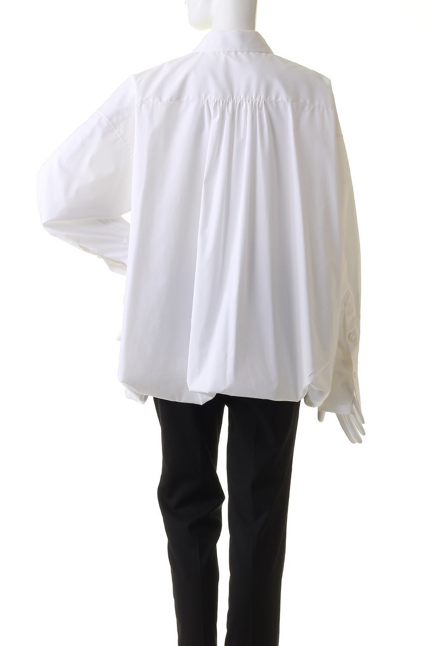 【ヒューエルミュージアム/hueLe Museum】の【STUMBLY】バルーンシルエットシャツ 人気、トレンドファッション・服の通販 founy(ファニー) ファッション Fashion レディースファッション Fashion for Women トップス・カットソー Cut & Sew Tops シャツ・ブラウス・オフィスカジュアル Elegant Blouses & Button-Ups ギャザー Gathered, Ruffled シンプル Simple, Minimal スリーブ Sleeve, Long Sleeve / Short Sleeve バルーン Balloon, Balloon Silhouette ファブリック Fabric, Textile フェミニン Feminine, Girly ロング Long, Long-Length ビジネス 仕事 通勤 Business / Work / Commuting 定番 Standard, Basic Item other-4|ID: prp329100004086417 ipo3291000000035488796