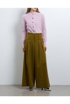 【ランバン オン ブルー/LANVIN en Bleu】のウールツイルハイウエストワイドパンツ 人気、トレンドファッション・服の通販 founy(ファニー) ファッション Fashion レディースファッション WOMEN パンツ Pants おすすめ Recommend コンパクト Compact スーツ Suit ポケット Pocket マニッシュ Mannish リラックス Relax ワイド Wide thumbnail マスタード|ID: prp329100004086423 ipo3291000000027655922