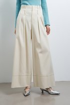 【ランバン オン ブルー/LANVIN en Bleu】のウールツイルハイウエストワイドパンツ 人気、トレンドファッション・服の通販 founy(ファニー) ファッション Fashion レディースファッション WOMEN パンツ Pants おすすめ Recommend コンパクト Compact スーツ Suit ポケット Pocket マニッシュ Mannish リラックス Relax ワイド Wide thumbnail オフ|ID: prp329100004086423 ipo3291000000027655923