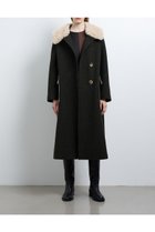 【ランバン オン ブルー/LANVIN en Bleu】の2WAYカラークラシックコート 人気、トレンドファッション・服の通販 founy(ファニー) ファッション Fashion レディースファッション WOMEN アウター Coat Outerwear コート Coats クラシカル Classical クラシック Classic スリット Slit ツイード Tweed パッチ Patch ファブリック Fabric フェイクファー Faux Fur ベーシック Basic ポケット Pocket ロング Long thumbnail グリーン|ID: prp329100004086427 ipo3291000000027655934