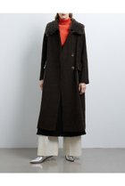 【ランバン オン ブルー/LANVIN en Bleu】の2WAYカラークラシックコート 人気、トレンドファッション・服の通販 founy(ファニー) ファッション Fashion レディースファッション WOMEN アウター Coat Outerwear コート Coats クラシカル Classical クラシック Classic スリット Slit ツイード Tweed パッチ Patch ファブリック Fabric フェイクファー Faux Fur ベーシック Basic ポケット Pocket ロング Long thumbnail ベージュ|ID: prp329100004086427 ipo3291000000027655935