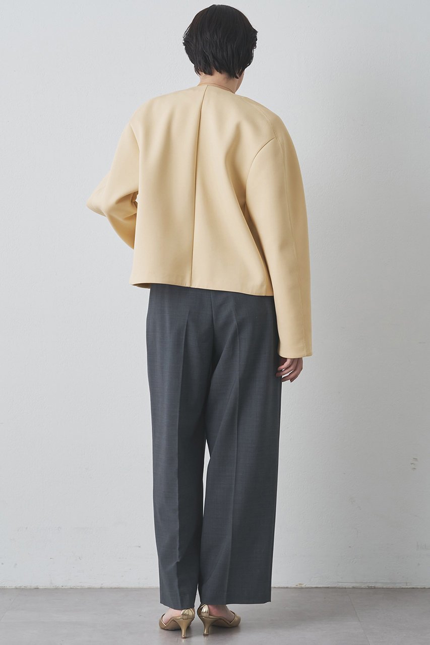 【ウィムガゼット/Whim Gazette】のダンボールブルゾン 人気、トレンドファッション・服の通販 founy(ファニー) 　ファッション　Fashion　レディースファッション　Fashion for Women　アウター　Coat / Outerwear Collection　レディースジャケット・軽アウター　Jackets　ブルゾンジャケット・スポーティアウター　Blouson Jackets　イエロー　Yellow　エレガント 上品　Elegant　ショート　Short, Short Length　ジャケット　Jacket, Outerwear　フォルム　Silhouette, Form　ブルゾン　Blouson, Bomber Jacket　ボトム　Bottoms, Lower Wear　other-4|ID: prp329100004086467 ipo3291000000032929267