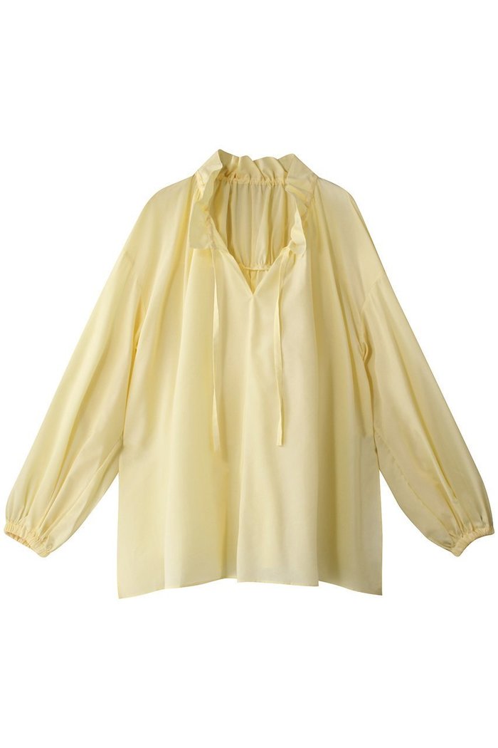 【ハウス オブ ロータス/HOUSE OF LOTUS】のドレープローンギャザーブラウス インテリア・キッズ・メンズ・レディースファッション・服の通販 founy(ファニー) https://founy.com/ ファッション Fashion レディースファッション Fashion for Women トップス・カットソー Cut & Sew Tops シャツ・ブラウス・オフィスカジュアル Elegant Blouses & Button-Ups ウォーム Warm Fabric ギャザー Gathered, Ruffled スタンド Stand Collar, Upright Stand スリット Slit, Slit Detail スリーブ Sleeve, Long Sleeve / Short Sleeve ドレープ Drape, Draping Fabric フェミニン Feminine, Girly フリル Frill, Ruffle ロング Long, Long-Length エレガント 上品 Elegant |ID: prp329100004088129 ipo3291000000034955779