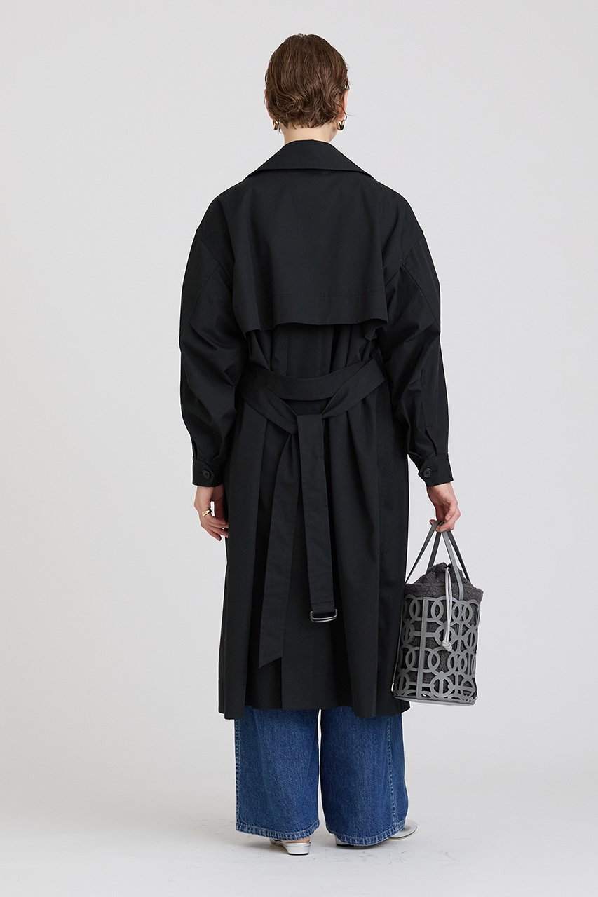 【ハウス オブ ロータス/HOUSE OF LOTUS】のニドムバイオチノボリュームスリーブコート 人気、トレンドファッション・服の通販 founy(ファニー) 　ファッション　Fashion　レディースファッション　Fashion for Women　アウター　Coat / Outerwear Collection　コート・ロングコート・ピーコート　Long Coats, Peacoats & More　なめらか　Smooth, Silky Texture　スーピマ　Supima, Premium Cotton　ツイル　Twist, Twisted Detail　ミリタリー　Military, Army Style　ロング　Long, Long-Length　今季　This Season, Current Season　other-6|ID: prp329100004088154 ipo3291000000032948592