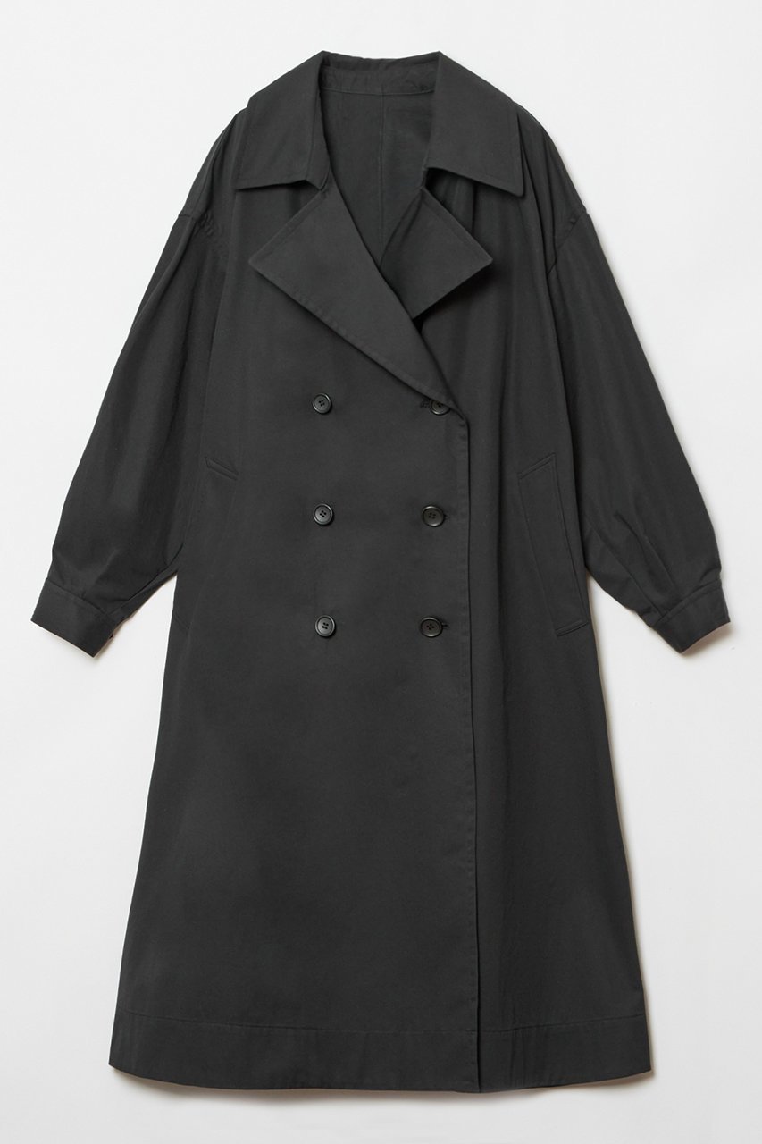 【ハウス オブ ロータス/HOUSE OF LOTUS】のニドムバイオチノボリュームスリーブコート 人気、トレンドファッション・服の通販 founy(ファニー) ファッション Fashion レディースファッション Fashion for Women アウター Coat / Outerwear Collection コート・ロングコート・ピーコート Long Coats, Peacoats & More なめらか Smooth, Silky Texture スーピマ Supima, Premium Cotton ツイル Twist, Twisted Detail ミリタリー Military, Army Style ロング Long, Long-Length 今季 This Season, Current Season other-2|ID: prp329100004088154 ipo3291000000034952079