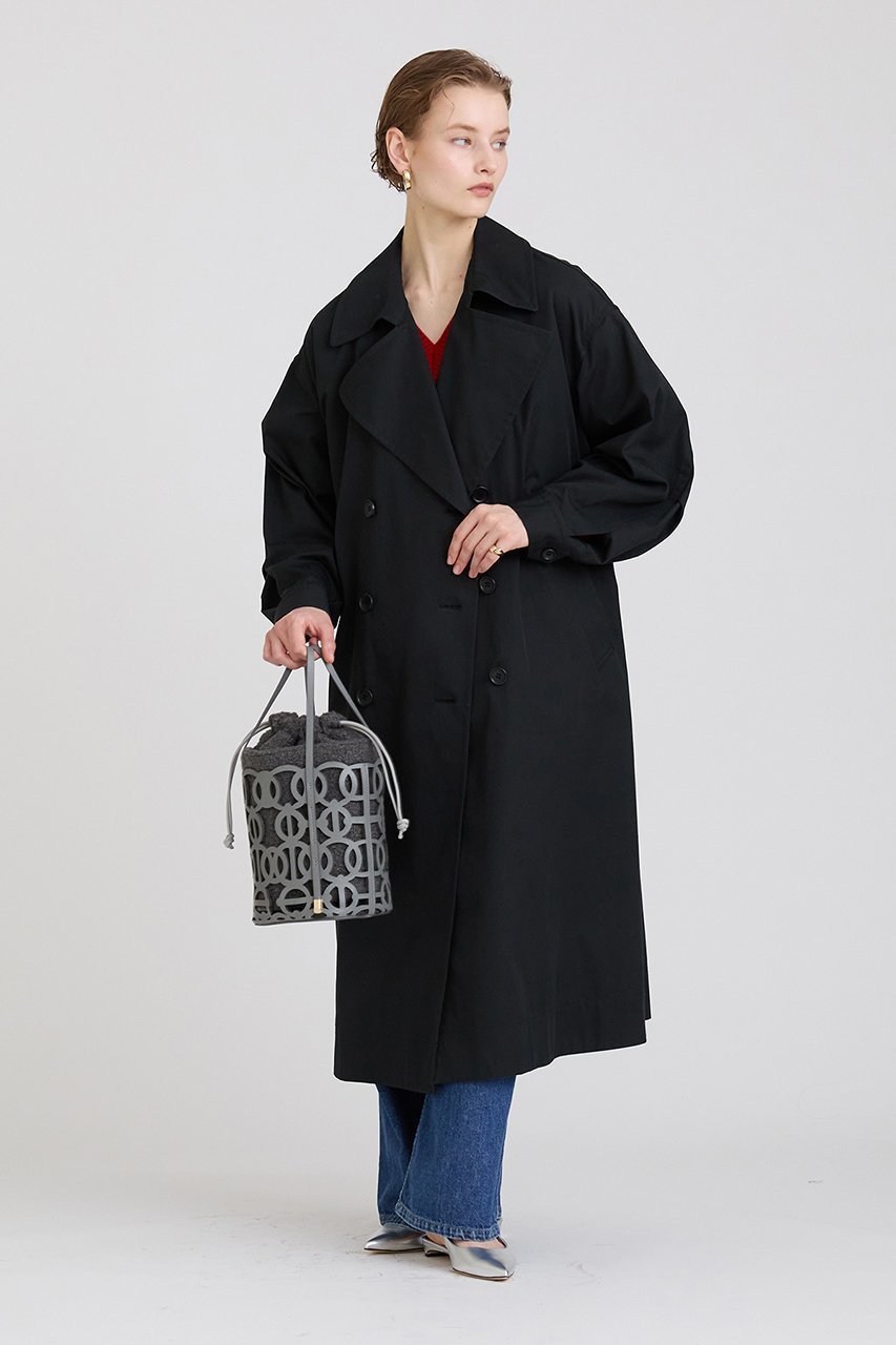 【ハウス オブ ロータス/HOUSE OF LOTUS】のニドムバイオチノボリュームスリーブコート 人気、トレンドファッション・服の通販 founy(ファニー) ファッション Fashion レディースファッション Fashion for Women アウター Coat / Outerwear Collection コート・ロングコート・ピーコート Long Coats, Peacoats & More なめらか Smooth, Silky Texture スーピマ Supima, Premium Cotton ツイル Twist, Twisted Detail ミリタリー Military, Army Style ロング Long, Long-Length 今季 This Season, Current Season other-4|ID: prp329100004088154 ipo3291000000034952082