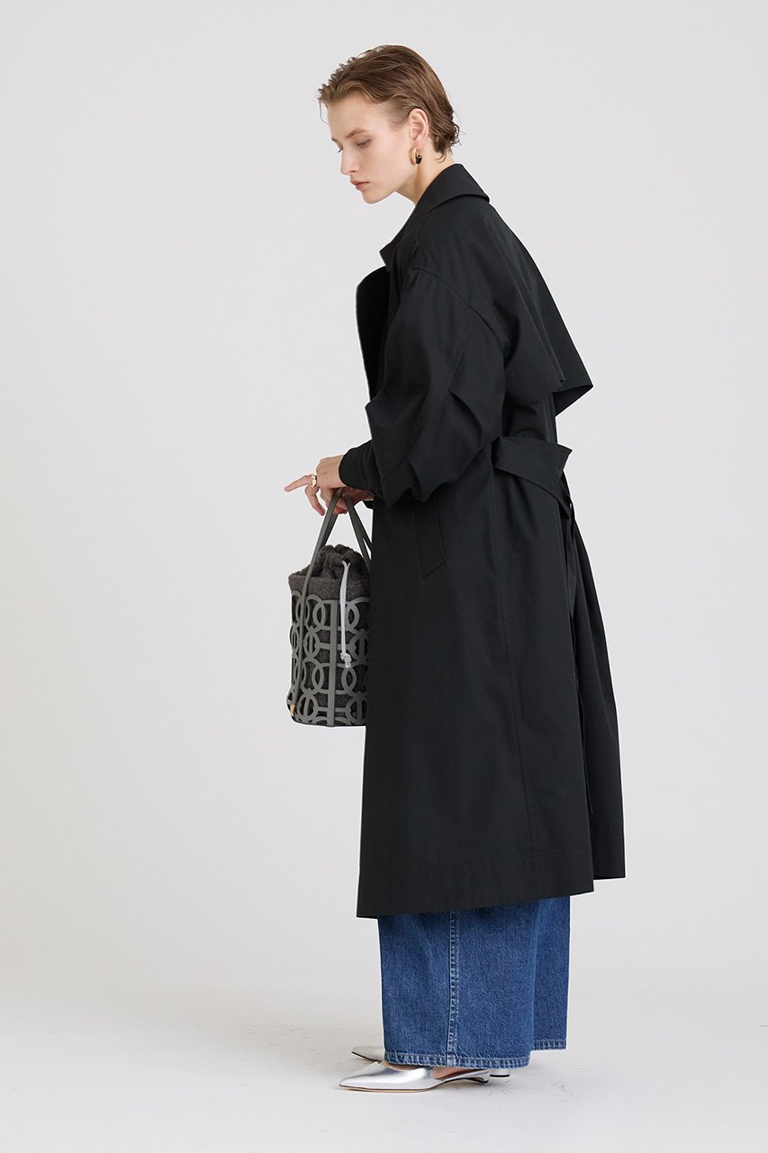 【ハウス オブ ロータス/HOUSE OF LOTUS】のニドムバイオチノボリュームスリーブコート 人気、トレンドファッション・服の通販 founy(ファニー) ファッション Fashion レディースファッション Fashion for Women アウター Coat / Outerwear Collection コート・ロングコート・ピーコート Long Coats, Peacoats & More なめらか Smooth, Silky Texture スーピマ Supima, Premium Cotton ツイル Twist, Twisted Detail ミリタリー Military, Army Style ロング Long, Long-Length 今季 This Season, Current Season other-5|ID: prp329100004088154 ipo3291000000034952084