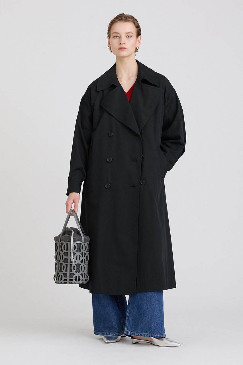 【ハウス オブ ロータス/HOUSE OF LOTUS】のニドムバイオチノボリュームスリーブコート 人気、トレンドファッション・服の通販 founy(ファニー) ファッション Fashion レディースファッション Fashion for Women アウター Coat / Outerwear Collection コート・ロングコート・ピーコート Long Coats, Peacoats & More なめらか Smooth, Silky Texture スーピマ Supima, Premium Cotton ツイル Twist, Twisted Detail ミリタリー Military, Army Style ロング Long, Long-Length 今季 This Season, Current Season other-7|ID: prp329100004088154 ipo3291000000034952088