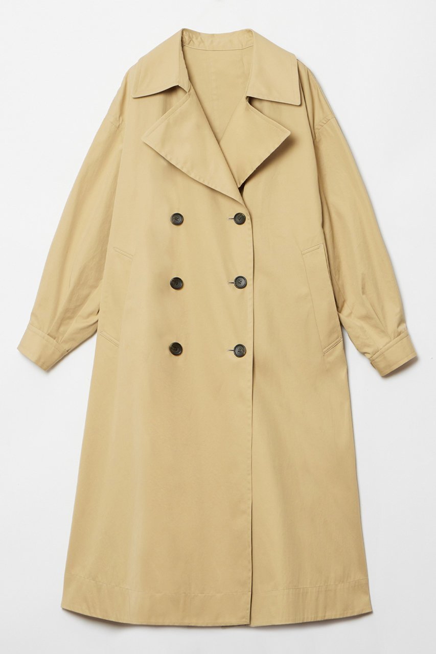 【ハウス オブ ロータス/HOUSE OF LOTUS】のニドムバイオチノボリュームスリーブコート 人気、トレンドファッション・服の通販 founy(ファニー) 　ファッション　Fashion　レディースファッション　Fashion for Women　アウター　Coat / Outerwear Collection　コート・ロングコート・ピーコート　Long Coats, Peacoats & More　なめらか　Smooth, Silky Texture　スーピマ　Supima, Premium Cotton　ツイル　Twist, Twisted Detail　ミリタリー　Military, Army Style　ロング　Long, Long-Length　今季　This Season, Current Season　other-3|ID: prp329100004088154 ipo3291000000035610865