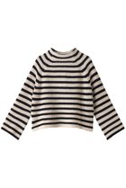 【デミーリー/DEMYLEE】のFENNA STRIPE オーガニックコットン モックネック クロップドニットプルオーバー 人気、トレンドファッション・服の通販 founy(ファニー) ファッション Fashion レディースファッション WOMEN トップス・カットソー Tops/Tshirt ニット Knit Tops プルオーバー Pullover クロップド Cropped ストライプ Stripe ボトム Bottom モックネック Mock Neck 人気 Popularity thumbnail ネイビー|ID: prp329100004088166 ipo3291000000027675831