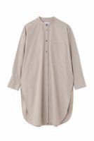 【アドーア/ADORE】のTHOMAS MASON Coブロードノーカラーブラウス 人気、トレンドファッション・服の通販 founy(ファニー) ファッション Fashion レディースファッション Fashion for Women トップス・カットソー Cut & Sew Tops シャツ・ブラウス・オフィスカジュアル Elegant Blouses & Button-Ups 2024年 2024 2024-2025秋冬・A/W Autumn/Winter 2024–25 AW24–25 イタリア Italy スリーブ Sleeve, Long Sleeve / Short Sleeve ロング Long, Long-Length |ID:prp329100004088186