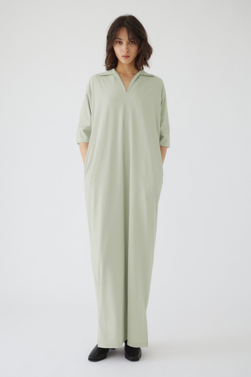 【リムアーク/RIM.ARK】のSporty chic cut dress/ドレス・ワンピース 人気、トレンドファッション・服の通販 founy(ファニー) 　ファッション　Fashion　レディースファッション　Fashion for Women　ワンピース　Dresses　フォーマル・パーティードレス・結婚式用ドレス　Elegant & Casual Dresses　チュニック　Tunic Tops & Dresses　コンパクト　Compact, Small Size　チュニック　Tunic, Long Top　ドレス　Dress, One-Piece　ロング　Long, Long-Length　エレガント 上品　Elegant　夏　Summer　other-2|ID: prp329100004089848 ipo3291000000032883909