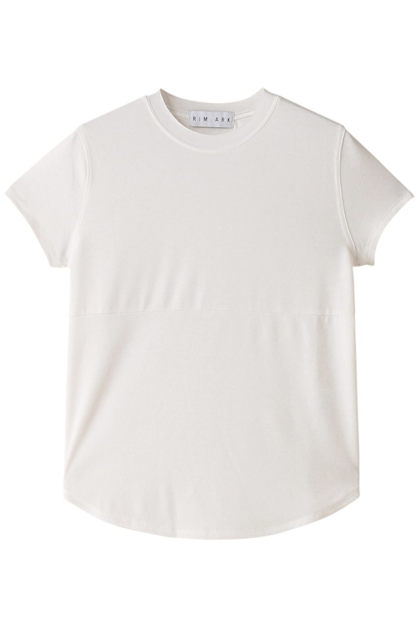 【リムアーク/RIM.ARK】のColor changing stitch T/SH/Tシャツ 人気、トレンドファッション・服の通販 founy(ファニー) 　ファッション　Fashion　レディースファッション　Fashion for Women　トップス・カットソー　Cut & Sew Tops　シャツ・ブラウス・オフィスカジュアル　Elegant Blouses & Button-Ups　ロングTシャツ・Tシャツ　Longline T-Shirts & Tees　カットソー・ベーシックTシャツ　Cut-and-Sewn Tops / Stretch Tees & Basics　カットソー　Cut and Sewn Top　コンパクト　Compact, Small Size　ショート　Short, Short Length　スリーブ　Sleeve, Long Sleeve / Short Sleeve　ベーシック　Basic, Essential　モダン　Modern, Contemporary　ワーク　Workwear, Utility Style　 other-1|ID: prp329100004089849 ipo3291000000032808974