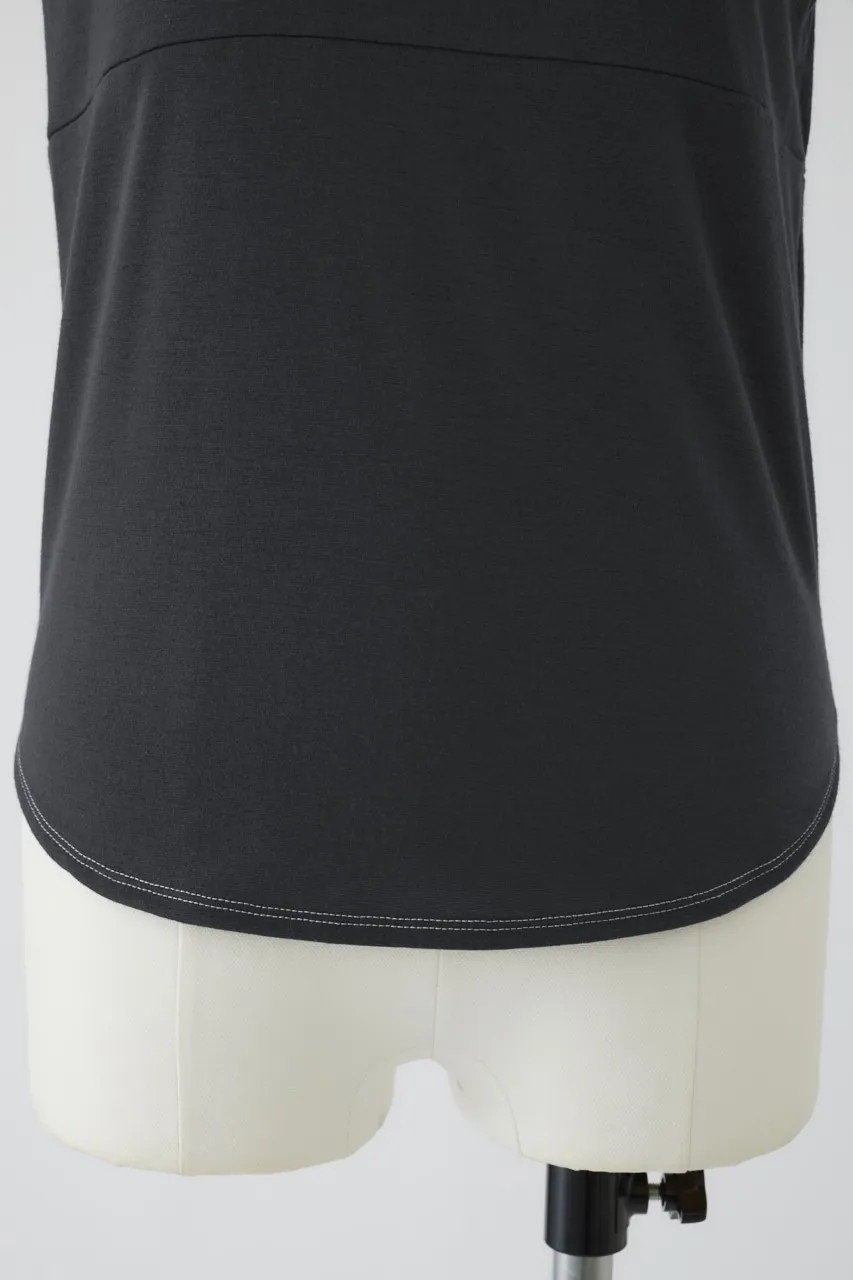 【リムアーク/RIM.ARK】のColor changing stitch T/SH/Tシャツ 人気、トレンドファッション・服の通販 founy(ファニー) 　ファッション　Fashion　レディースファッション　Fashion for Women　トップス・カットソー　Cut & Sew Tops　シャツ・ブラウス・オフィスカジュアル　Elegant Blouses & Button-Ups　ロングTシャツ・Tシャツ　Longline T-Shirts & Tees　カットソー・ベーシックTシャツ　Cut-and-Sewn Tops / Stretch Tees & Basics　カットソー　Cut and Sewn Top　コンパクト　Compact, Small Size　ショート　Short, Short Length　スリーブ　Sleeve, Long Sleeve / Short Sleeve　ベーシック　Basic, Essential　モダン　Modern, Contemporary　ワーク　Workwear, Utility Style　other-3|ID: prp329100004089849 ipo3291000000032808980