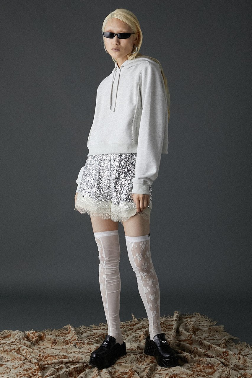 【プランク プロジェクト/PRANK PROJECT】のフラワーモチーフレースニーハイソックス / Flower Motif Lace Knee Hi 人気、トレンドファッション・服の通販 founy(ファニー) 　ファッション　Fashion　レディースファッション　WOMEN　ソックス　Socks　レッグウェア　Legwear　おすすめ　Recommend　ソックス　Socks　フィット　Fit　ボトム　Bottom　レース　Race　other-5|ID: prp329100004089850 ipo3291000000031416627