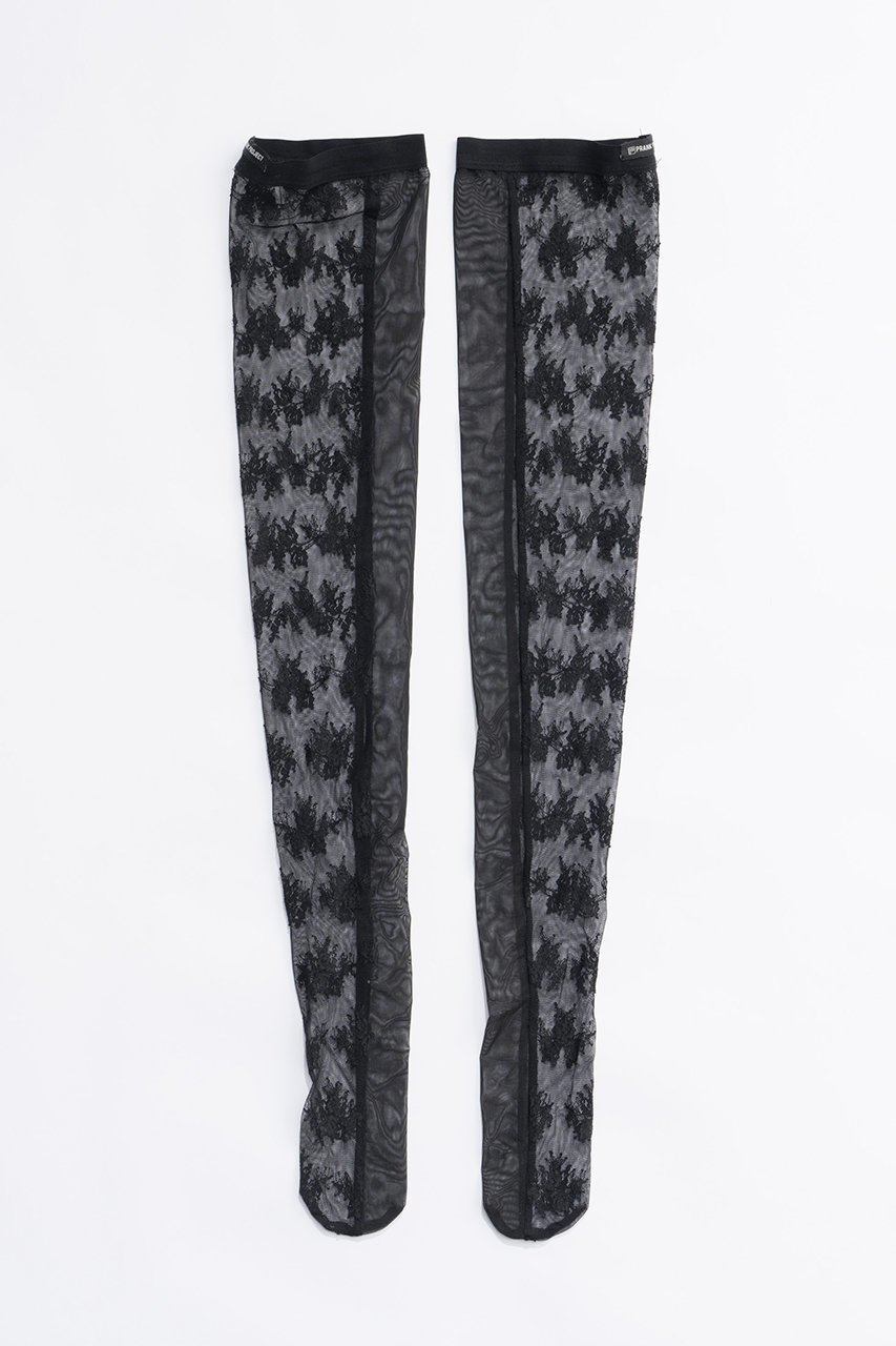【プランク プロジェクト/PRANK PROJECT】のフラワーモチーフレースニーハイソックス / Flower Motif Lace Knee Hi 人気、トレンドファッション・服の通販 founy(ファニー) 　ファッション　Fashion　レディースファッション　Fashion for Women　ソックス&靴下　Socks & Hosiery　レッグウェア・ストッキング　Legwear & Hosiery　おすすめ　Recommended / Our Picks　ソックス　Socks, Hosiery　フィット　Fit, Slim Fit　ボトム　Bottoms, Lower Wear　レース　Lace, Lace Fabric　 other-1|ID: prp329100004089850 ipo3291000000032827524